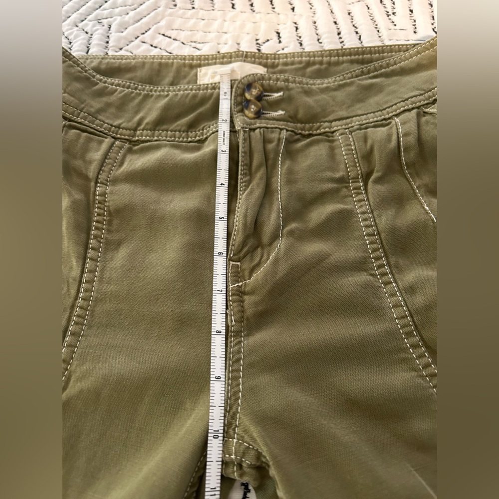 By Anthropologie Women’s Cargo Pants Size 2 - Picture 3 of 7